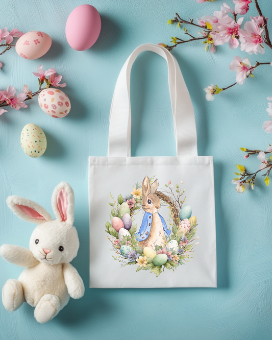 Blue Peter Rabbit Tote Bag