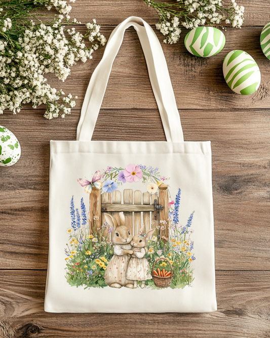 Easter Bunny Tote Bag