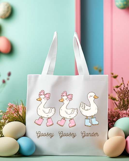 Goosey Goosey Gander Tote Bag