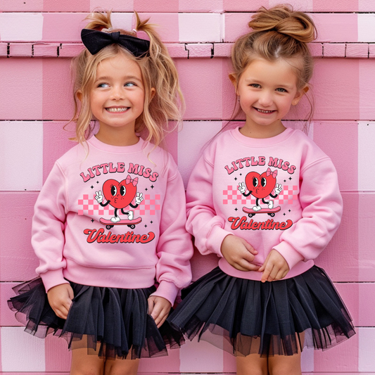 Little Miss Valentine Sweatshirt
