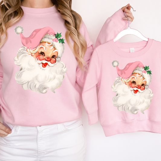 Vintage Santa Mummy & Me Sweatshirts
