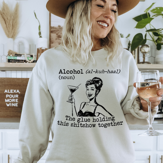 Alcohol Lady Sweatshirt
