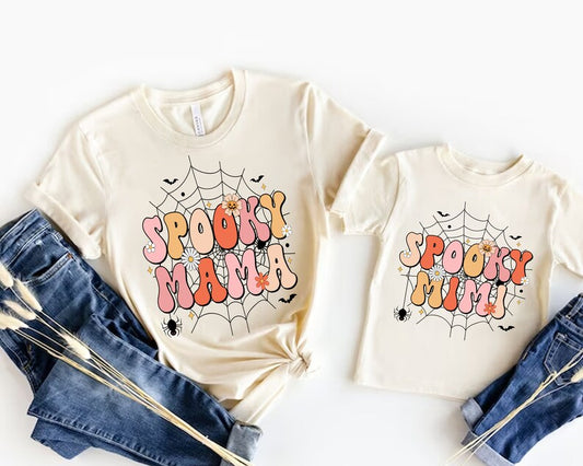 Spooky Mama/Mini Matching T-Shirts